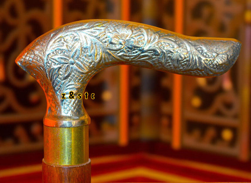 Rustic Wooden Walking Cane – Sturdy and Stylish Design