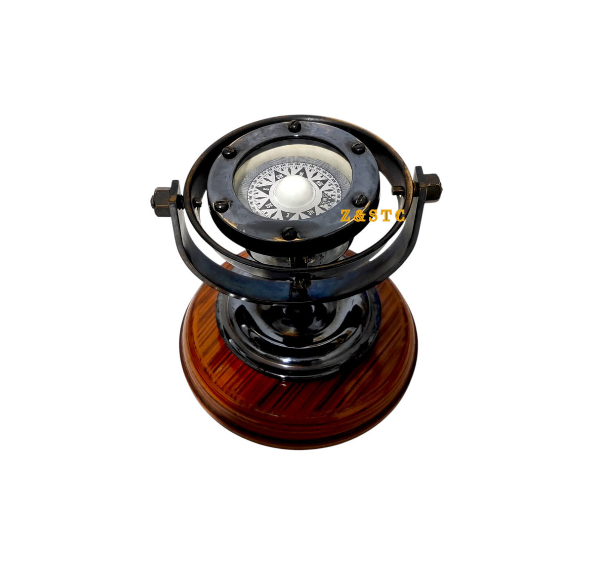Antique Style Brass Compass – Working Nautical Pocket Compass