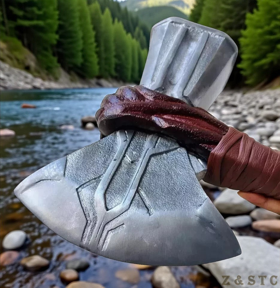 Thor's Stormbreaker Axe – 1:1 Metal Prop Replica from Avengers Infinity War