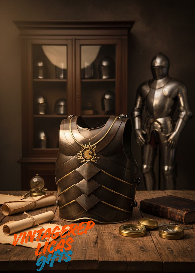 Roman Muscle Cuirass Breastplate | Shiny Polished 18 Gauge Steel | Wearable Medi