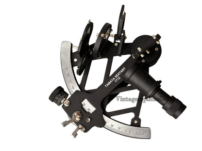 Tamaya Working Sextant - Astrolabe Ships Navigational Instrument with Wooden Box