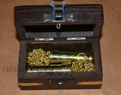 Antique brass 2" key chain kaleidoscope Mini polish finishing Lot of 50 pieces