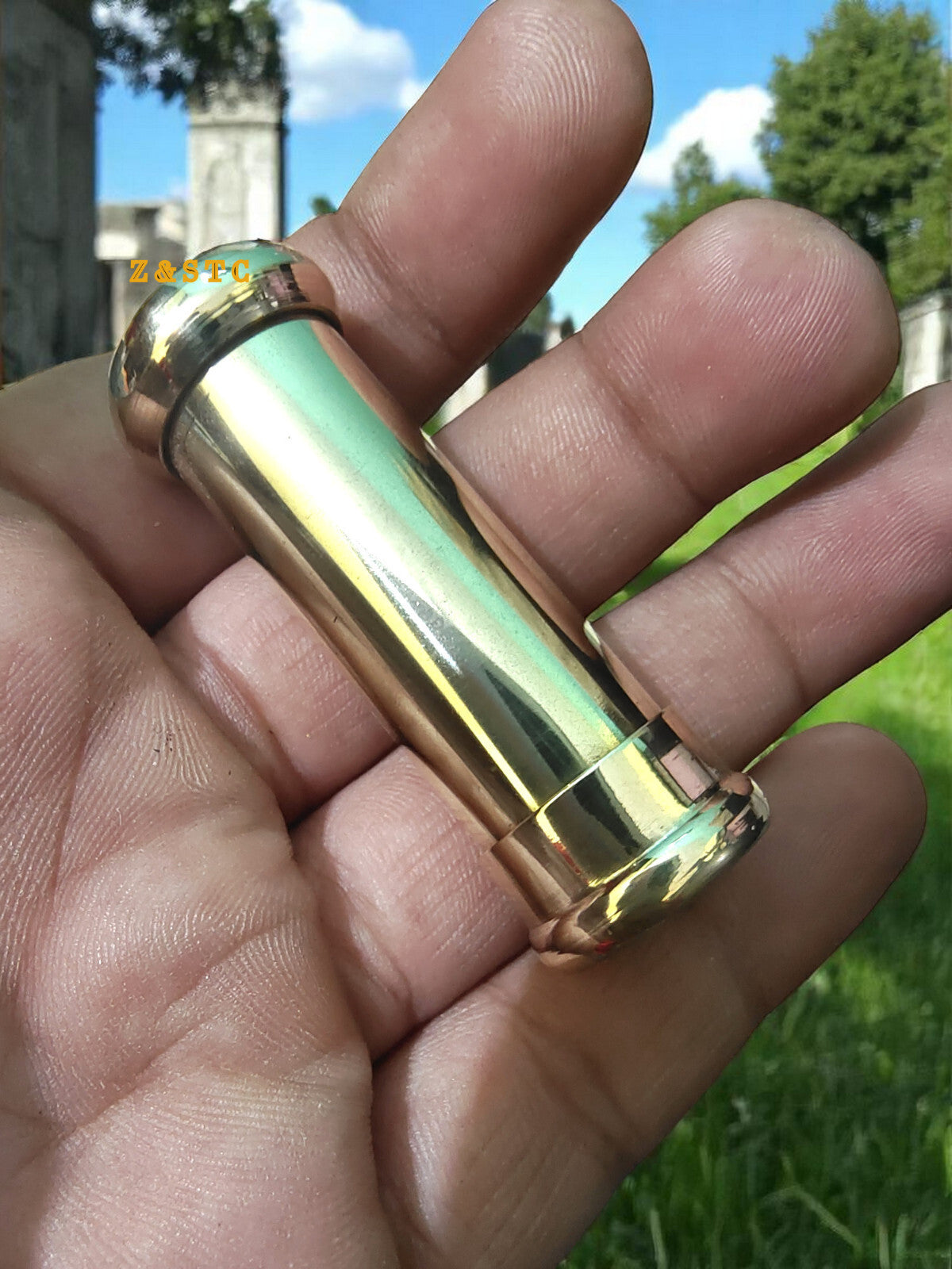Handcrafted Brass Kaleidoscope – Vintage Nautical Style, Collectible Gift