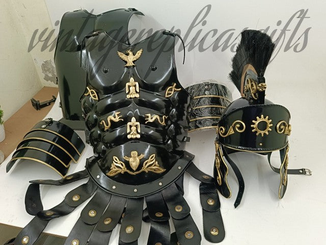 Handmade Greek Gladiator Muscle Cuirass Armor Steel Chest Plate Medieval LARP