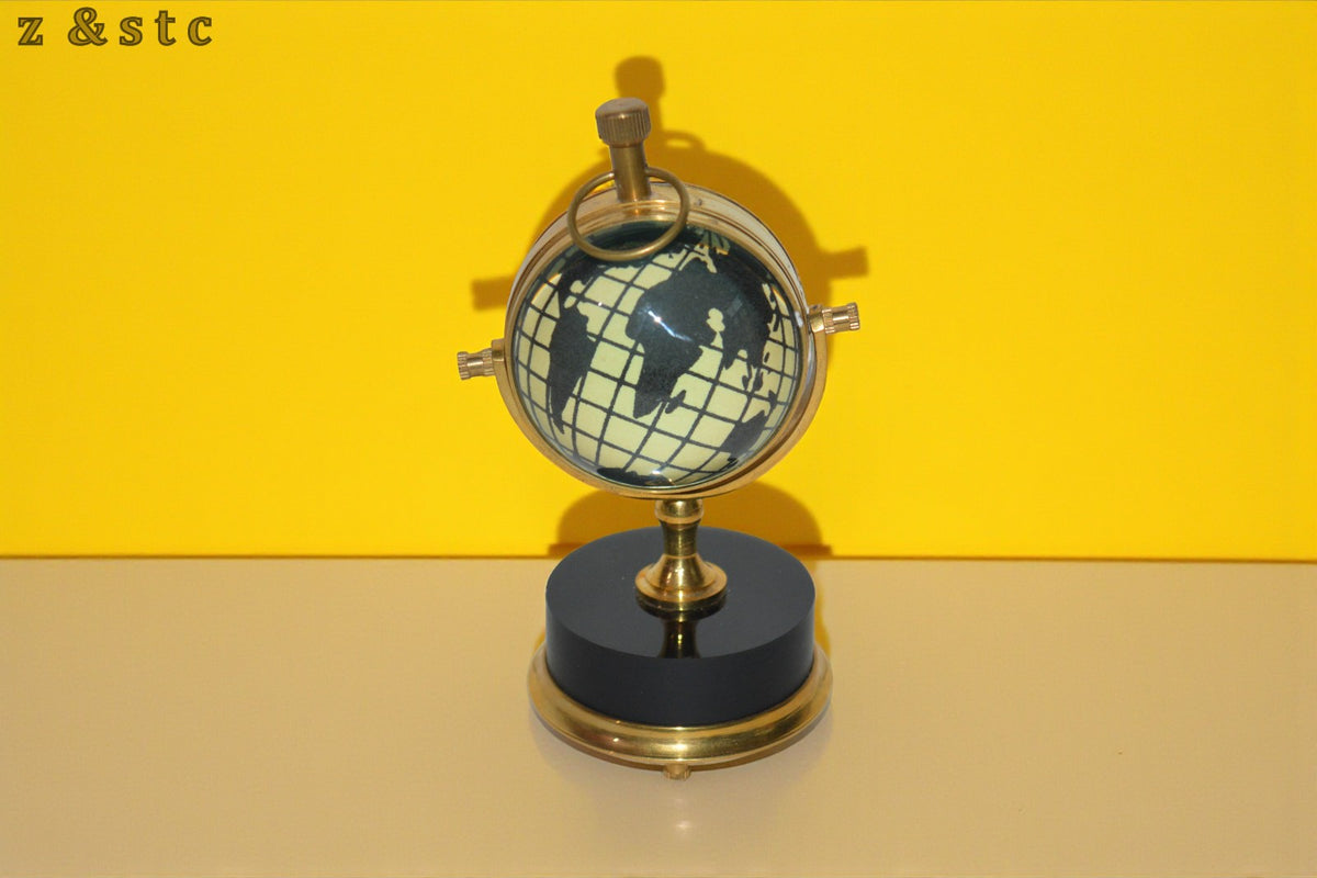 Nautical Marine Tabletop Brass Desk Clock best for showcase