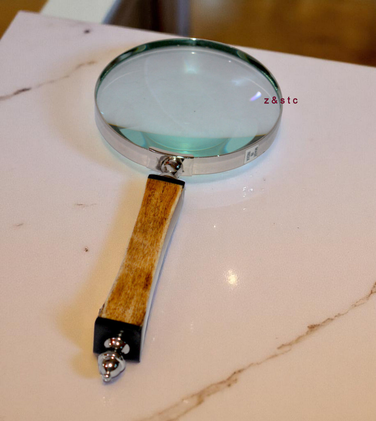 Handheld Magnifying Glass Portable Lens for Reading, Crafts & Hobbies