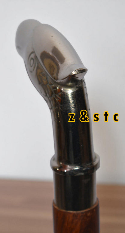 Solid Wood Walking Stick – Elegant Cane for Gentlemen & Ladies
