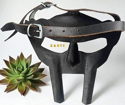 Set of 3 MF DOOM Style Gladiator Masks | Halloween Cosplay Headwear