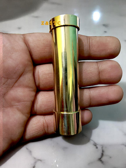 Handcrafted Brass Kaleidoscope – Vintage Nautical Style, Collectible Gift