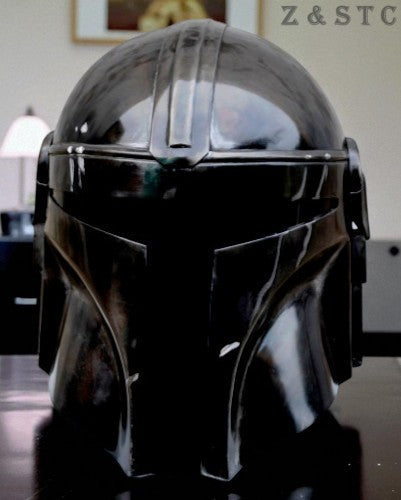 Authentic Mandalorian Helmet Replica – LARP & Cosplay Ready, Adult Size