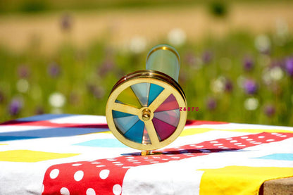Solid brass kaleidoscope – antique style decor,best for gifts