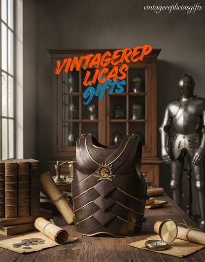 Roman Muscle Cuirass Breastplate | Shiny Polished 18 Gauge Steel | Wearable Medi