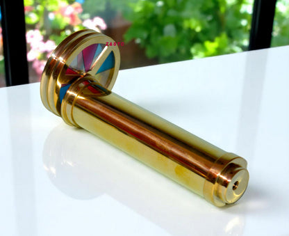 Solid brass kaleidoscope – antique style decor,best for gifts