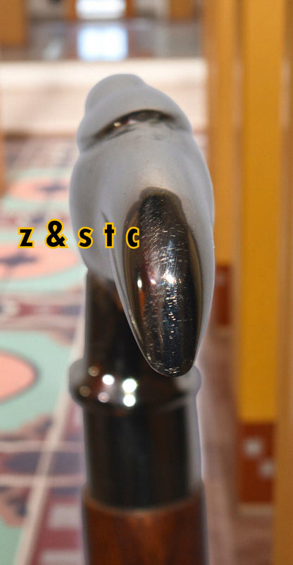 Solid Wood Walking Stick – Elegant Cane for Gentlemen & Ladies