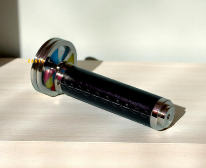LEATHER HANDHELD KALEIDOSCOPE – NAUTICAL DESIGN GIFT FOR COLLECTORS