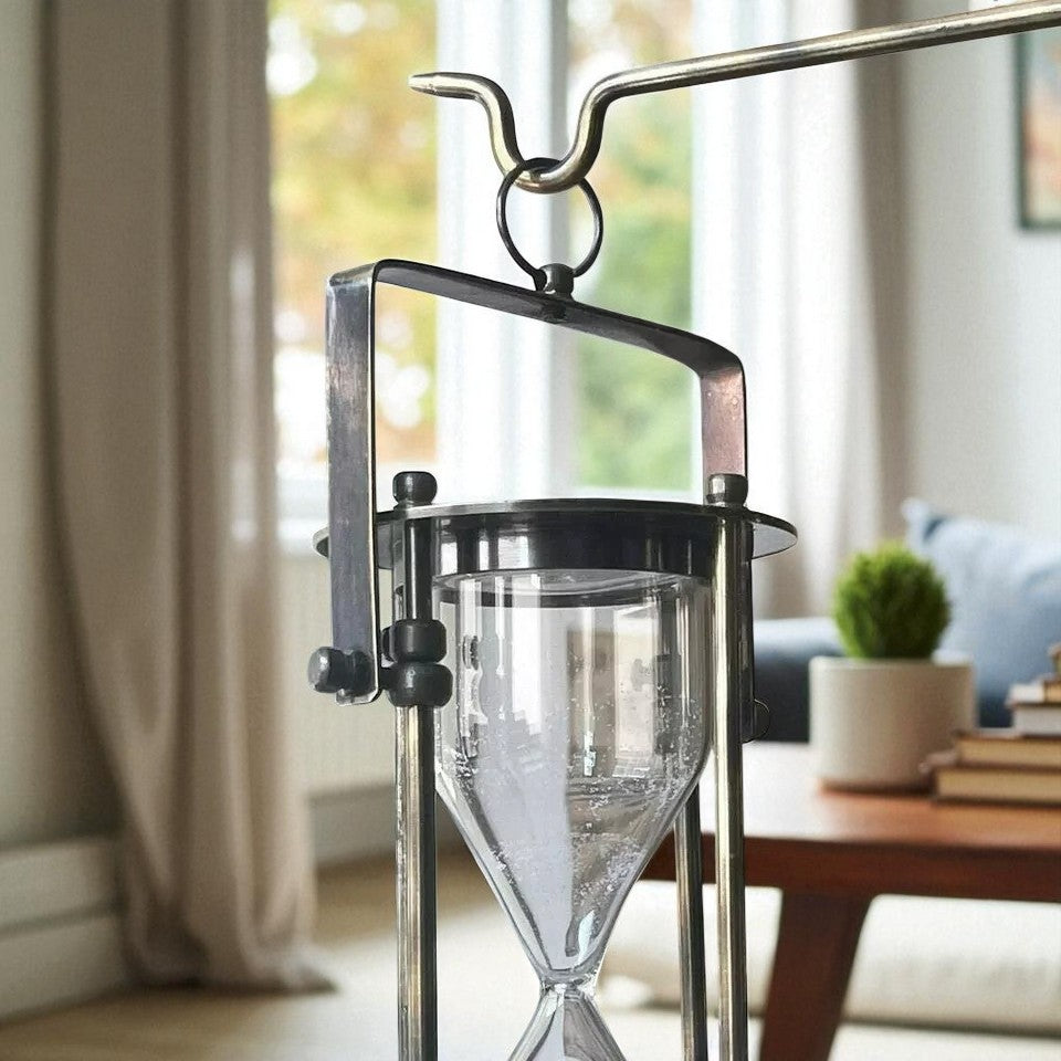 Sand Timer Hourglass – Nautical Vintage Maritime Desk Clock Gift