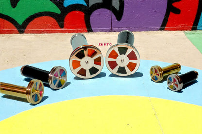 SET OF 6 HANDCRAFTED BRASS KALEIDOSCOPES VINTAGE STYLE COLLECTIBLE GIFTS