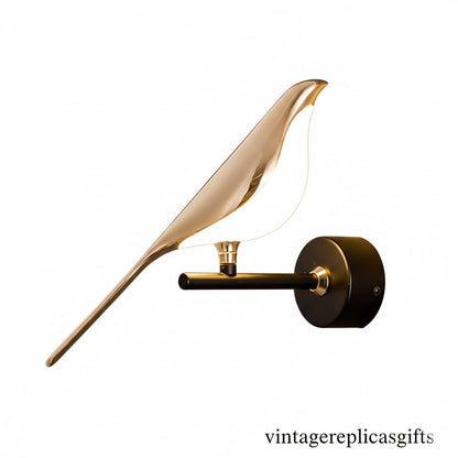 Designer Bird Pendant Light – Metal LED Fancy Light for Bedroom