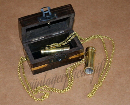 Antique brass 2" key chain kaleidoscope Mini polish finishing Lot of 50 pieces
