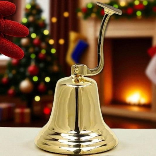 Custom engraved Brass Ship Bell Vintage Wall Mounted Doorbell | Solid Brass