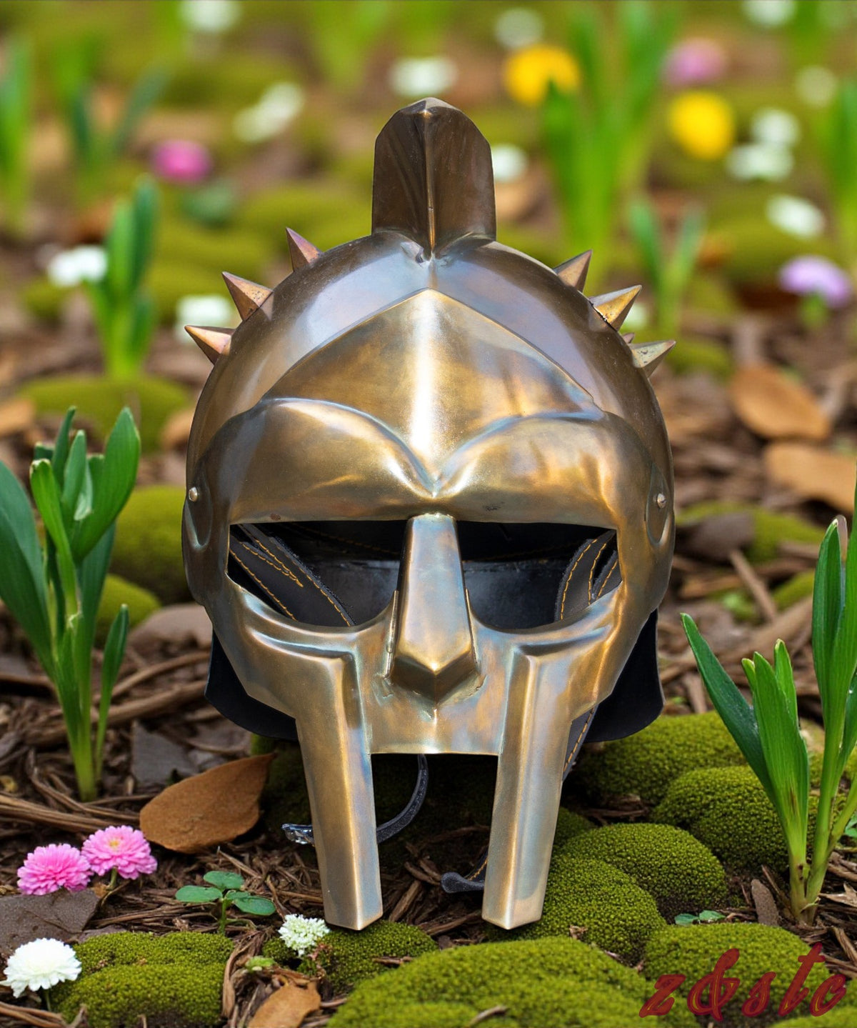 Ancient Greek Maximus Helmet Spartan Gladiator Armor 300 Movie Replica