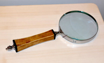 Handheld Magnifying Glass Portable Lens for Reading, Crafts & Hobbies