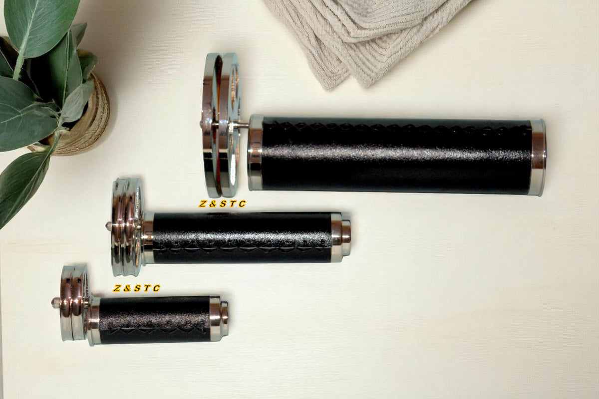 Handcrafted kaleidoscope set of 3 – vintage design for collectors and gifts