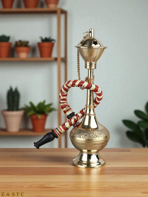 Brass Antique Vintage Dummy Hookah – Decorative Showpiece for Home Décor