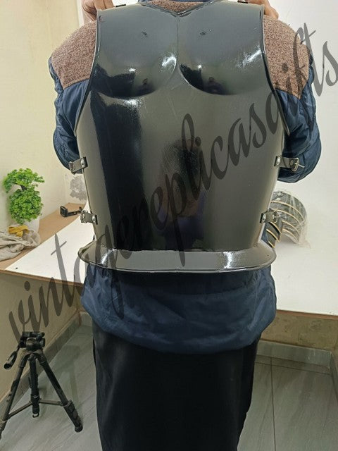 Handmade Greek Gladiator Muscle Cuirass Armor Steel Chest Plate Medieval LARP