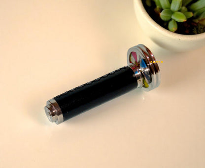 LEATHER HANDHELD KALEIDOSCOPE – NAUTICAL DESIGN GIFT FOR COLLECTORS