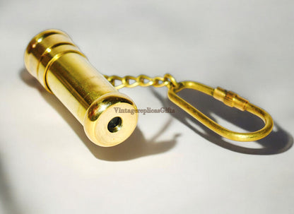 Antique brass 2" key chain kaleidoscope Mini polish finishing Lot of 50 pieces