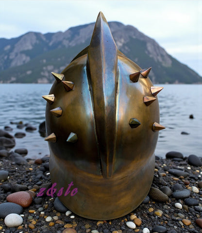 Ancient Greek Maximus Helmet Spartan Gladiator Armor 300 Movie Replica
