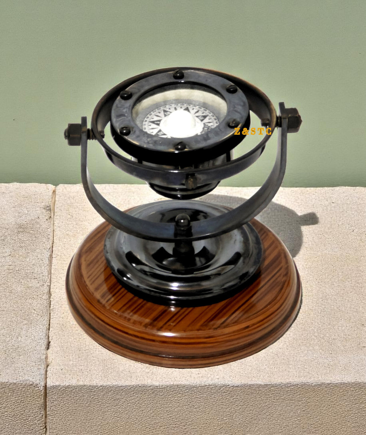 Antique Style Brass Compass – Working Nautical Pocket Compass