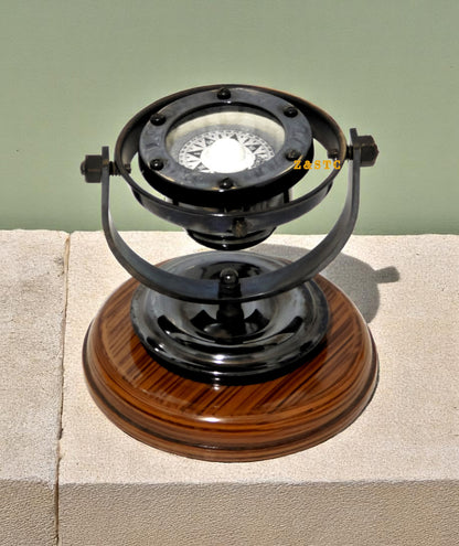 Antique Style Brass Compass – Working Nautical Pocket Compass
