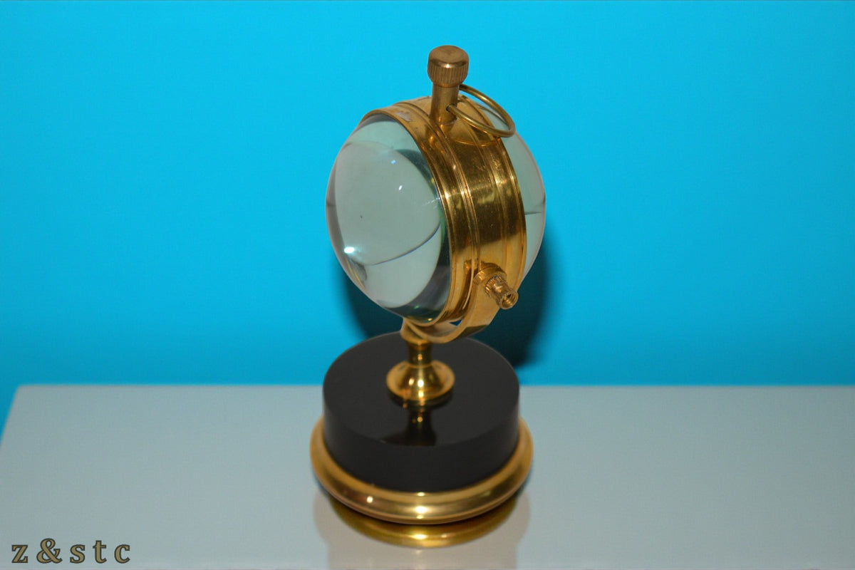 Nautical Marine Tabletop Brass Desk Clock best for showcase