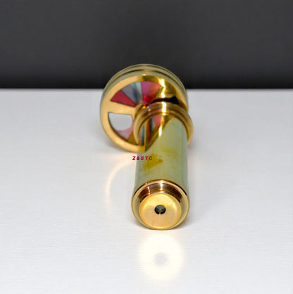 BRASS KALEIDOSCOPE – STEAMPUNK STYLE COLLECTIBLE DECOR GIFT