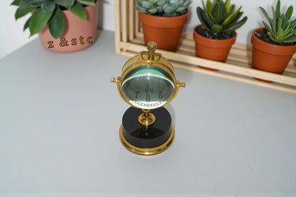 Nautical Marine Tabletop Brass Desk Clock best for showcase