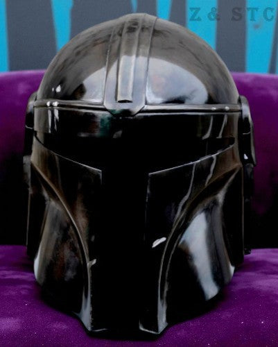 Authentic Mandalorian Helmet Replica – LARP & Cosplay Ready, Adult Size