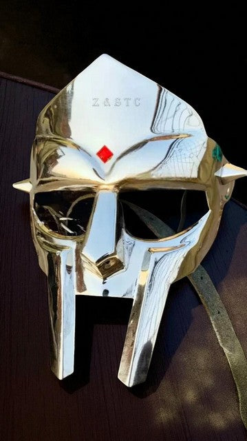 Halloween Medieval Steel Mask | Adult Cosplay Warrior Face Armor