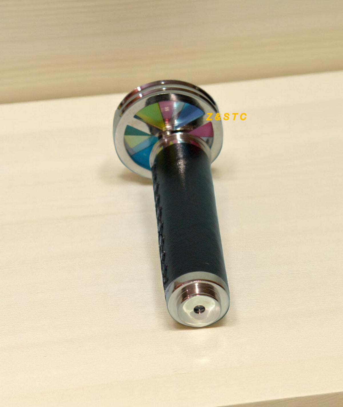 LEATHER HANDHELD KALEIDOSCOPE – NAUTICAL DESIGN GIFT FOR COLLECTORS