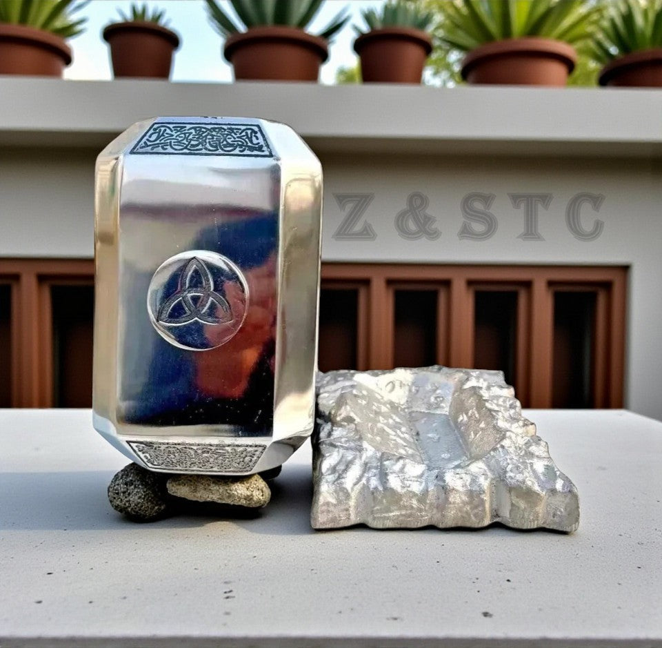 Silver Mjolnir Thor Hammer – 1/1 Scale Metal Replica | MCU Avengers Cosplay Prop