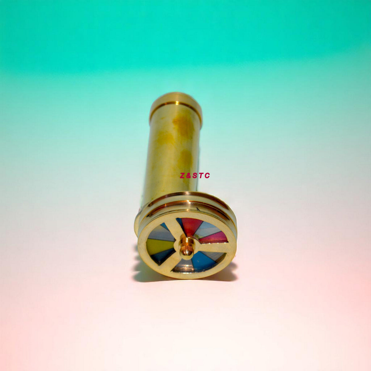 BRASS KALEIDOSCOPE – STEAMPUNK STYLE COLLECTIBLE DECOR GIFT