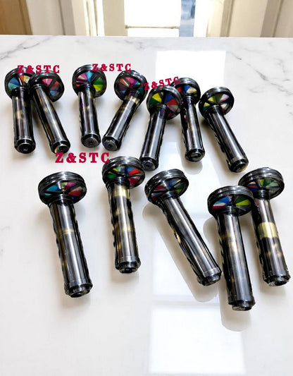 Lot of 10 Handcrafted Brass wheel Kaleidoscopes Vintage Style gift.