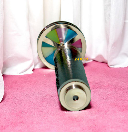 LEATHER HANDHELD KALEIDOSCOPE – NAUTICAL DESIGN GIFT FOR COLLECTORS
