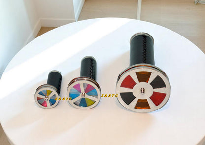 Handcrafted kaleidoscope set of 3 – vintage design for collectors and gifts