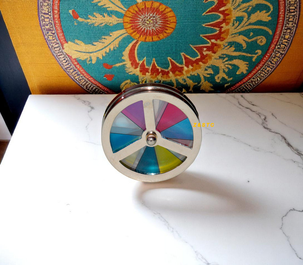 Solid brass kaleidoscope – antique style decor,best for gifts