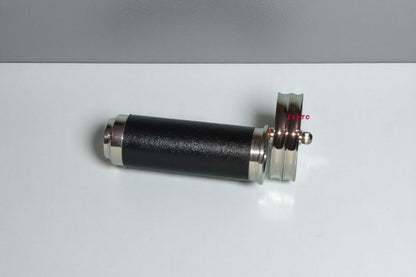 Leather wrapped kaleidoscope – handheld antique style decor