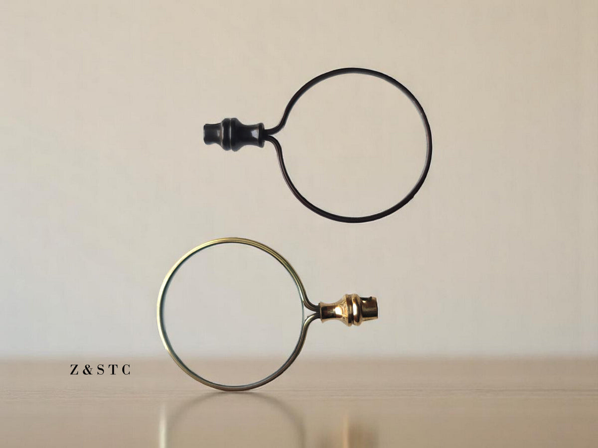 Brass Locket Magnifying Glass Necklace Unique Gift for Readers & Collectors