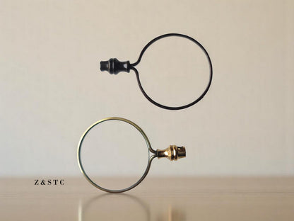 Brass Locket Magnifying Glass Necklace Unique Gift for Readers & Collectors