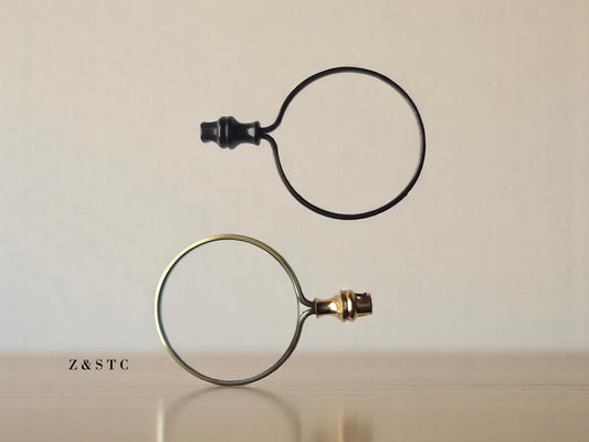 Brass Locket Magnifying Glass Necklace Unique Gift for Readers & Collectors
